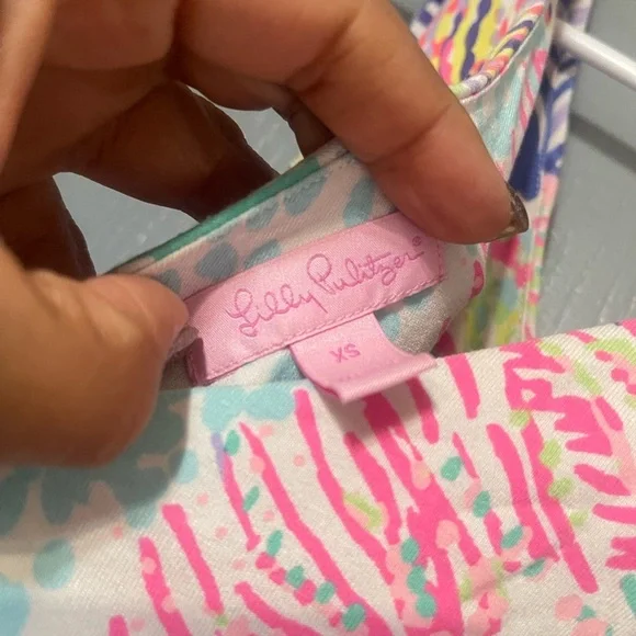 Lilly Pulitzer Multicolor dress Maxy size XS - Picture 2 of 5